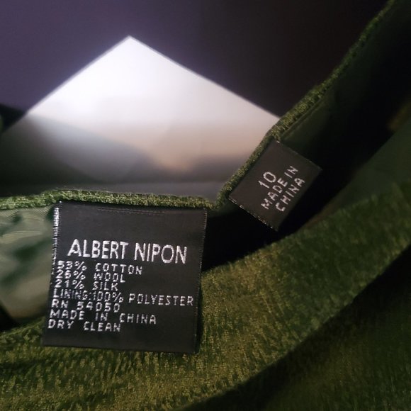 Wool/silk blend suit skirt* - Picture 4 of 4